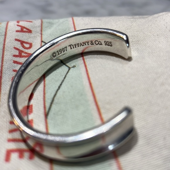 **Gift Alert** Tiffany & Co. 1837 Collection cuff bracelet *Authentic Vintage* - Picture 5 of 8